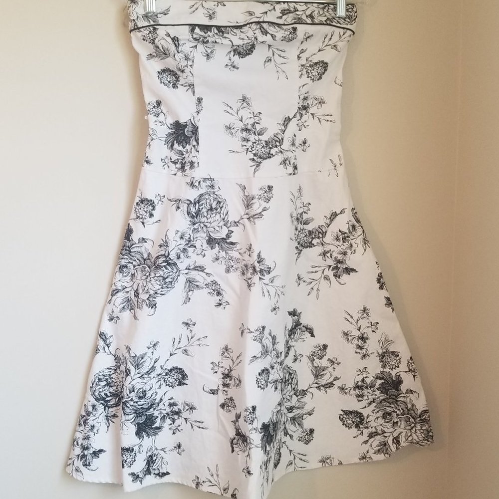 Teeze Me Floral Strapless Dress
